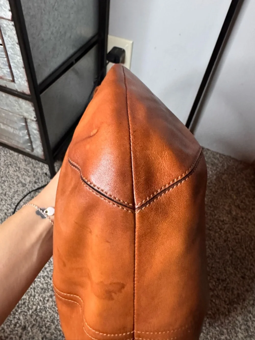 Coach vintage ergo Hobo Shoulder Bag in Cognac Brown - Picture 5 of 9